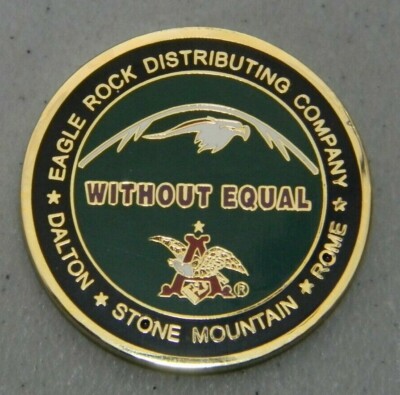EAGLE ROCK DISTRIBUTING COMPANY WITHOUT EQUAL UNITED WE STAND CHALLENGE COIN NEW