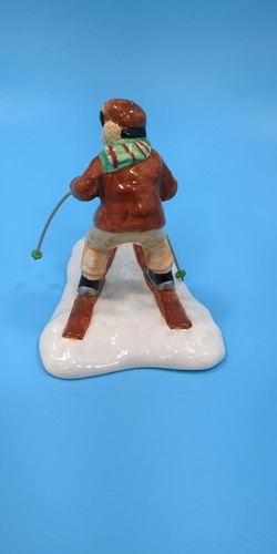 Department 56 Snow Village Skater & Skifahrer Figuren Weihnachtsstadt 3er Set - Bild 7 von 14