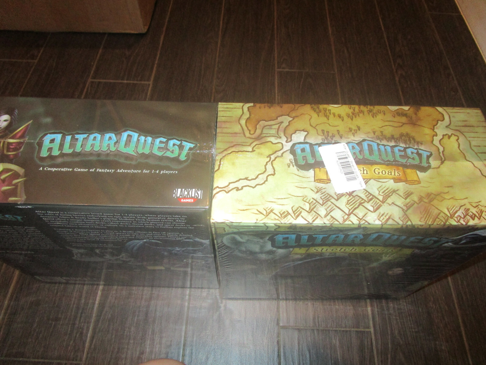 Altar Quest Kickstarter Blacklist Games KS Quest Tier Pledge eBay