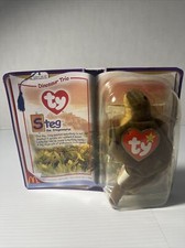 TY STEG The Stegosaurus 1994 Mc Donalds Beanie Baby RARE RETIRED DINOSAUR TRIO