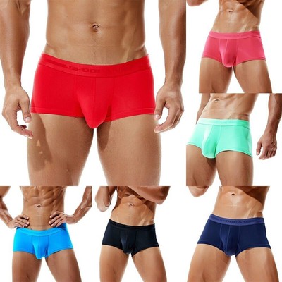 SEOBEAN Herren Low-Rise Sexy Ultradünn Trunk Männer Unterwäsche Nahtlos