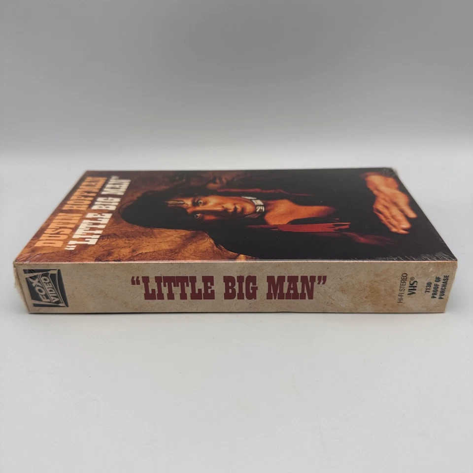Little Big Man VHS Fox Video Watermark Factory Sealed Dustin Hoffman Fast Ship - Image 4 of 4