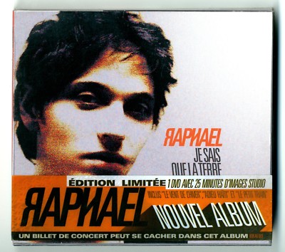 CD + DVD BOX   RAPHAEL - ICH WEISS, DASS DIE ERDE FLACH IST   LIMITED EDITION