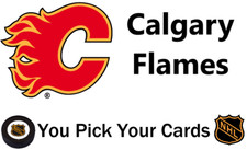 You Pick Your Cards - Calgary Flames Team - NHL Hockey Card Selection B