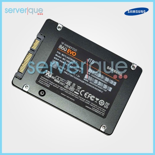 MZ-76E4T0 Samsung 860 EVO Series 4TB SATA 2,5" Interne Solid State Drive - Bild 2 von 3