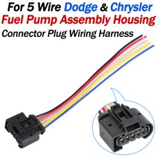 For Dodge Chrysler Fuel Pump Housing Assembly Connector Plug Wiring Harness 5Pin