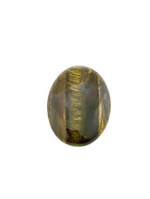 Natural Golden/Brown Tiger's Eye Oval Cabochon - 67.60cts