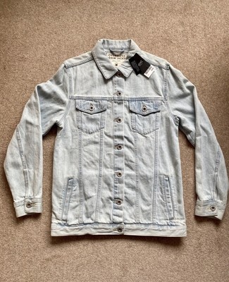 next oversized denim jacket