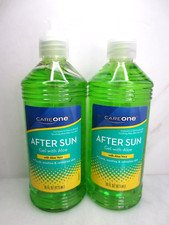 CARE ONE AFTER SUN GEL WITH ALOE VERA 16 OZ NWOB LOT OF 2 EXP: 2026