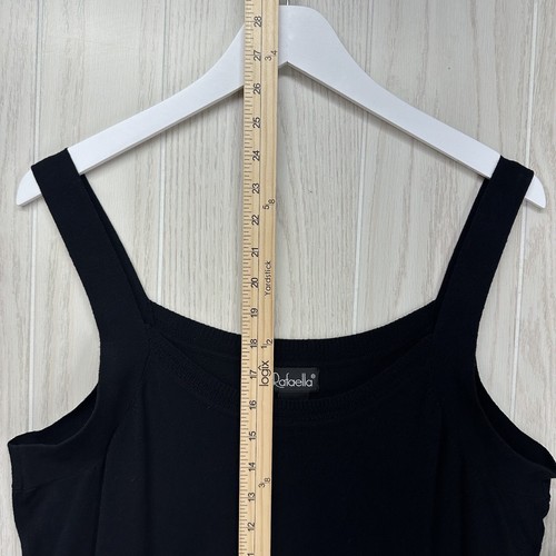 Rafaella Sweater Tank Womens XL Black Knit Casual Layering Piece Sleeveless - Picture 11 of 11