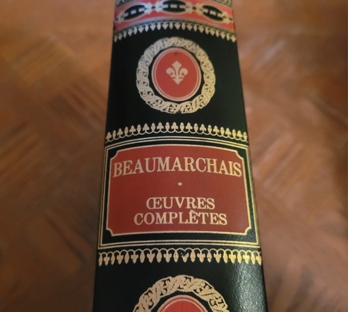 Beaumarchais OEuvres Completes Hardcover Book French Edition Vintage Geneve 1973 - Picture 11 of 11