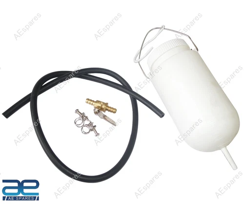 Motorcycle 1 Litre Auxiliary Fuel Tank & Carb Balancing Tool