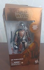 Star Wars The Mandalorion Carbonized Graphite Figure Non Mint See Pics