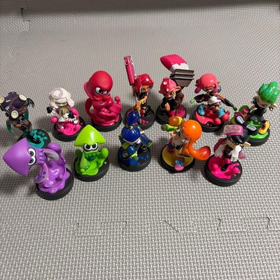 Nintendo Splatoon Figure 12 Pack Collectible Action Figures Multi Color ...