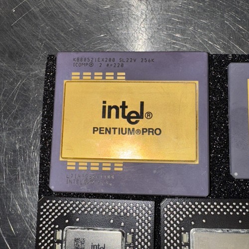 Nice Intel collection vintage Computer CPU Gold QTY: 12 (A) - Picture 2 of 7