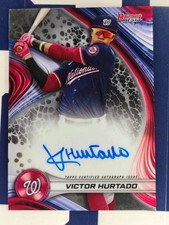 2024 Bowman's Best Victor Hurtado Best of 2024 Auto #B24-VH Nationals