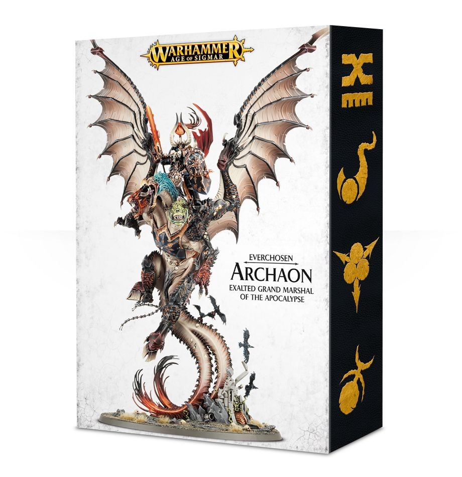 Warhammer Age Of Sigmar - Archaon Everchosen - Exhalted Grand Marshal - GW-83-50
