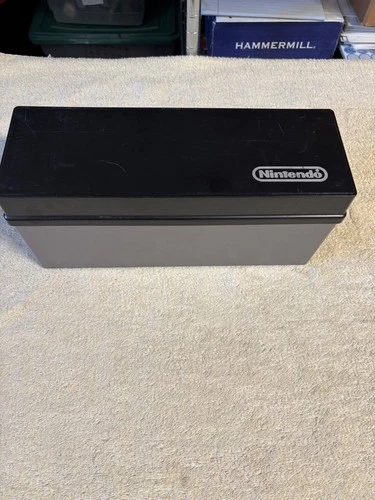 Vintage Nintendo NES Game Caddy Storage Case