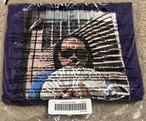 NWT Supreme Max B Tee Shirt Navy Purple FW24 Size Men’s XL FREE SHIPPING!