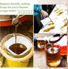 11 Pcs Maple Syrup Filter Set Reusable Synthetic Pre-Filters for Sap 11 Pack