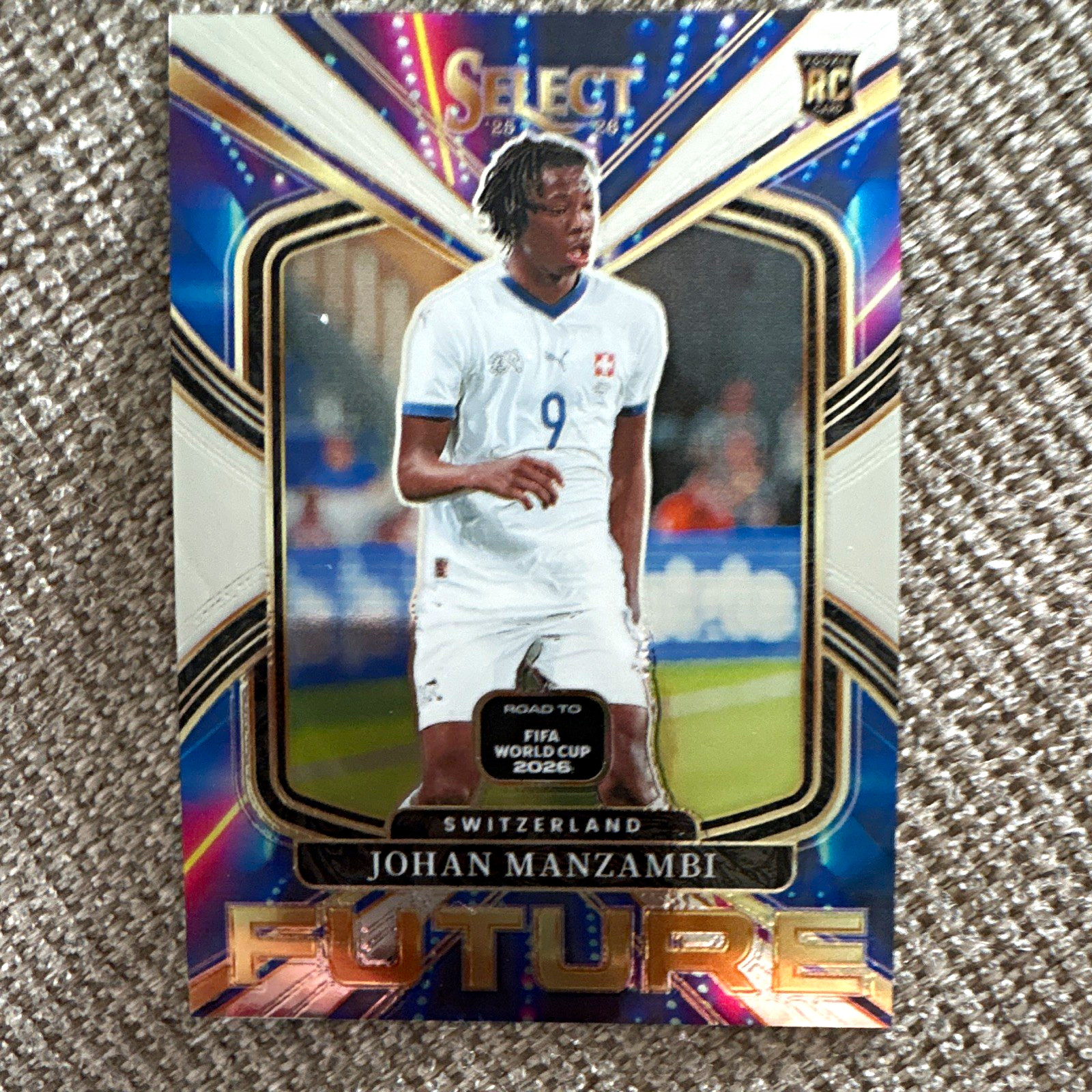 Panini Select Road to FIFA World Cup 2026 2025-26 Johan Manzambi #25 Future RC