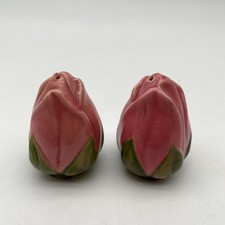 Vintage Franciscan Desert Rose Salt & Pepper Shakers Rosebud Ceramic (Set of 2)
