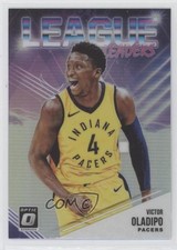 2018-19 Panini Donruss Optic League Leaders Holo Prizm Victor Oladipo #4 ii1