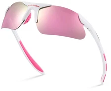 Kids Youth Polarized Sports Sunglasses for Boys Girls Baseball Softball Glass...