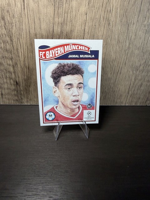 2020 Topps Living UEFA Jamal Musiala #248 Rookie RC Bayern Munich