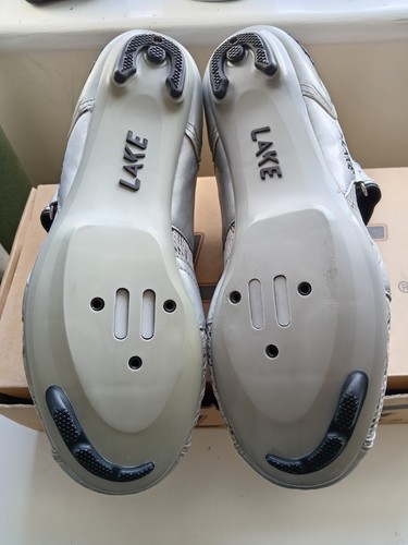 Lake Hammerhead Size 47 EU, Size 11 UK Road Race Cycling Shoe 3 Hole Cleat. - Picture 10 of 13