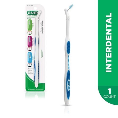 GUM Proxabrush Permanent Handle Refills Compatible with Go-Betweens Interdental