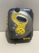 Sony Sports Walkman WM-FS221 AM FM Radio Cassette Player- Radio Works Only