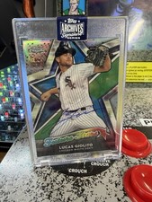 2018 Topps Chrome Lucas Giolito #FS-6 Auto Autograph Archives Signature 1/1