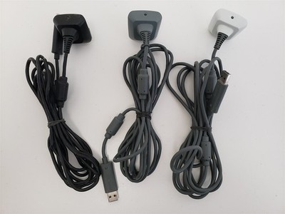 Genuine Microsoft Xbox 360 Play And Charge Kit Cable Cord - Choose One Cable