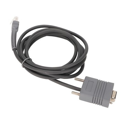 RS232 Serial Cable PVC RJ45 Barcode Scanner POS Equipment For Symbol LS1203 SET