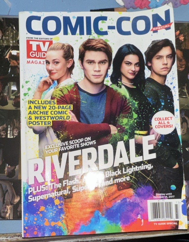 TV Guide Magazine Comic-Con Special Riverdale The Flash Oct 2017