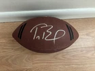 Tom Brady Autographed Patriots Signed Football - Great Signature