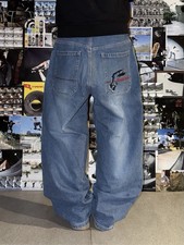 Jeans CLENCH W36 EUR46 Baggy Loose Fit Wide Leg Vintage Y2k Skater  Rave