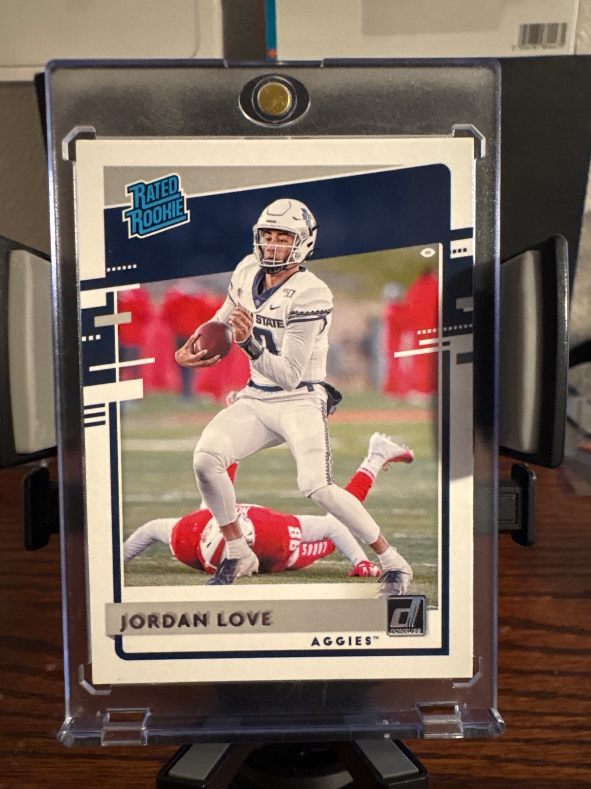 JORDAN LOVE 2020 RATED ROOKIE Base Donruss Optic Packers MINT