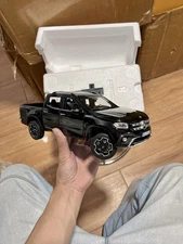1:18 Scale Norev 2017 Mercedes Benz X-Class Black Pickup Truck Diecast Model Car