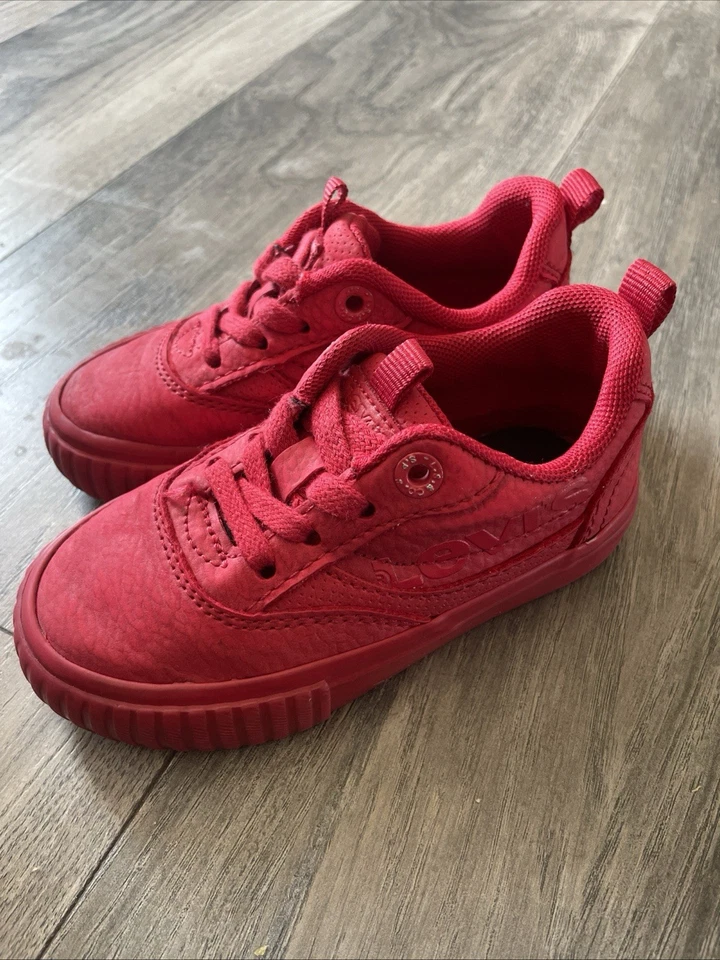 Zapatillas Levi’s Talla 7c Rojas Foto 3 de 4