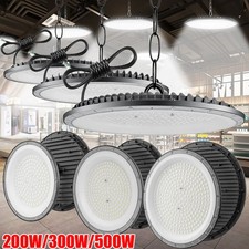 200W-500W UFO LED High Bay Light IP65 Industrial Warehouse Factory Workshop Lamp