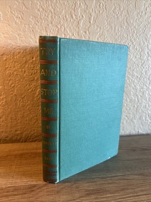 Try and Stop Me by Bennett Cerf,  Simon & Schuster Hardcover New York 1944