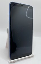 Samsung Galaxy J8 Blue 32GB 6.0" 16MP Android Smartphone Cracked Faulty #E