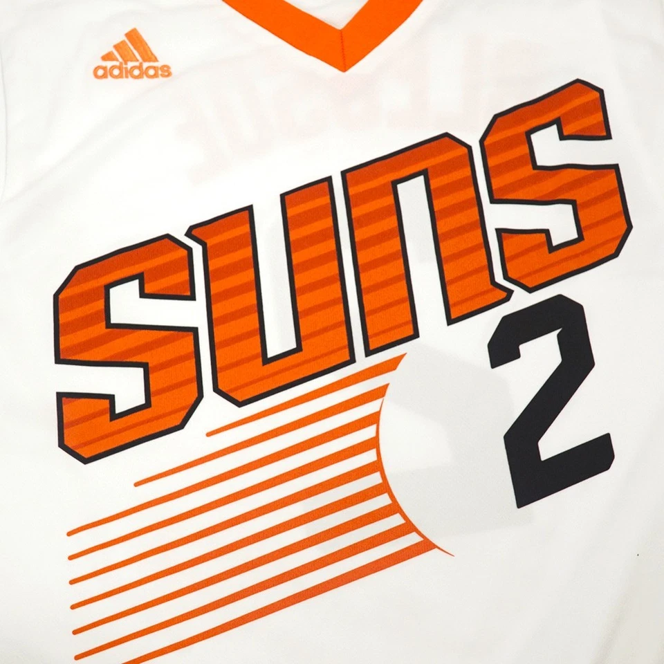 Camiseta para hombre Eric Bledsoe Adidas NBA Phoenix Suns oficial blanca local Foto 3 de 4