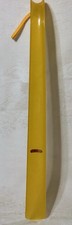 Vintage 17" Long Plastic Shoe Horn Yellow/Gold Made in Japan Great Condition