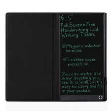LCD Writing Tablet for Adult: Mini 6.5 Inch Full Screen Digital Notepad with