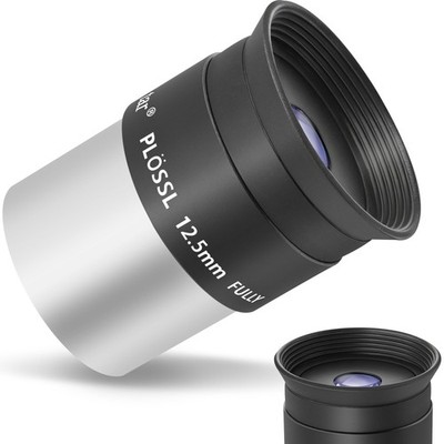 Alstar 1.25 Inch Plossl Telescope Eyepiece - 12.5mm Fully Multicoated Optical...