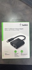 Belkin NC001BKBL USB-C to Ethernet  Network Adapter