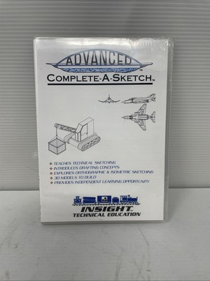 Complete-A-Sketch Advanced (2008, CD-ROM) New and sealed - FREE SHIPPING